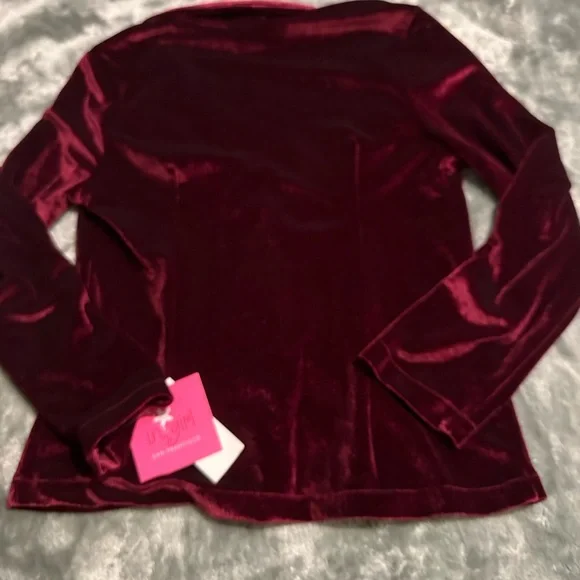 NWT I.N. Girl
Big Girls 7-16 Velvet Blazer Burgundy - Picture 3 of 9
